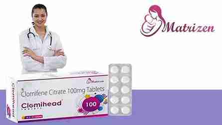 Clomihead 100 Tablet at Best Price in Gyno Franchise for Fertility and Ovulation Induction.